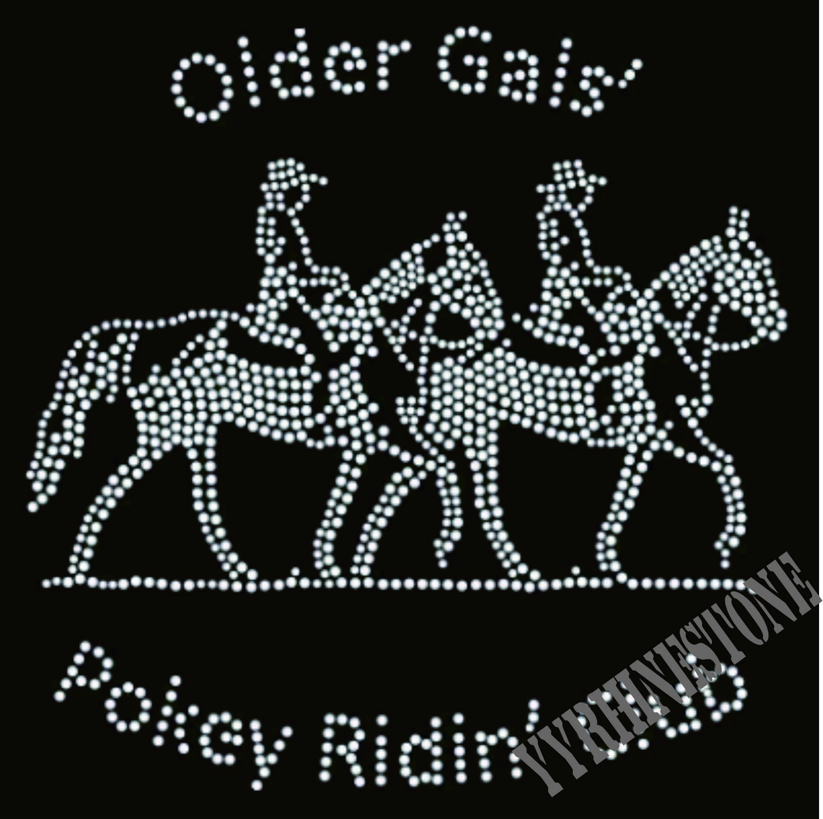 orders gals'pokey ridin club(horse) hotfix rhinestone transfers