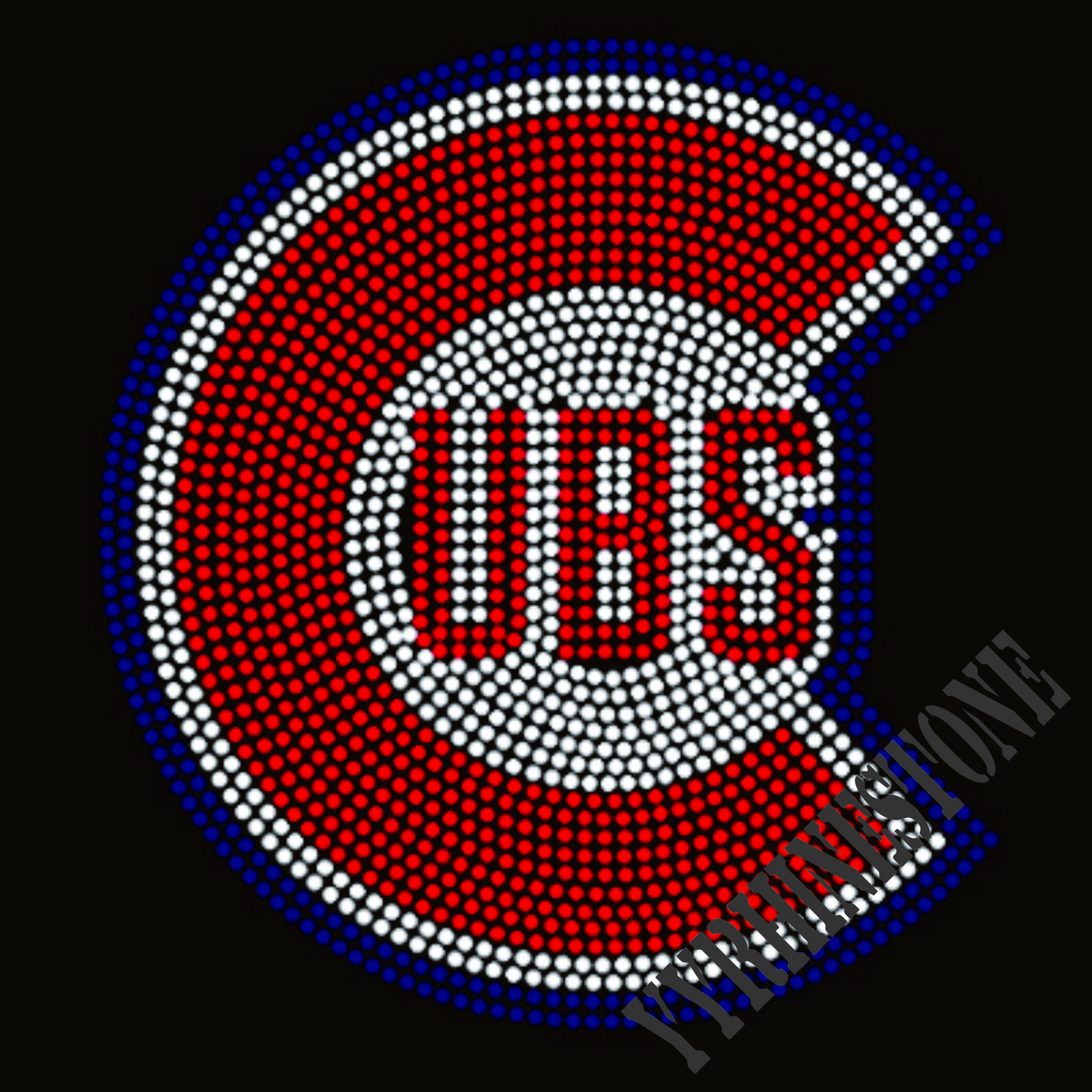 Chicago Cubs Rhinestone Transfer-2